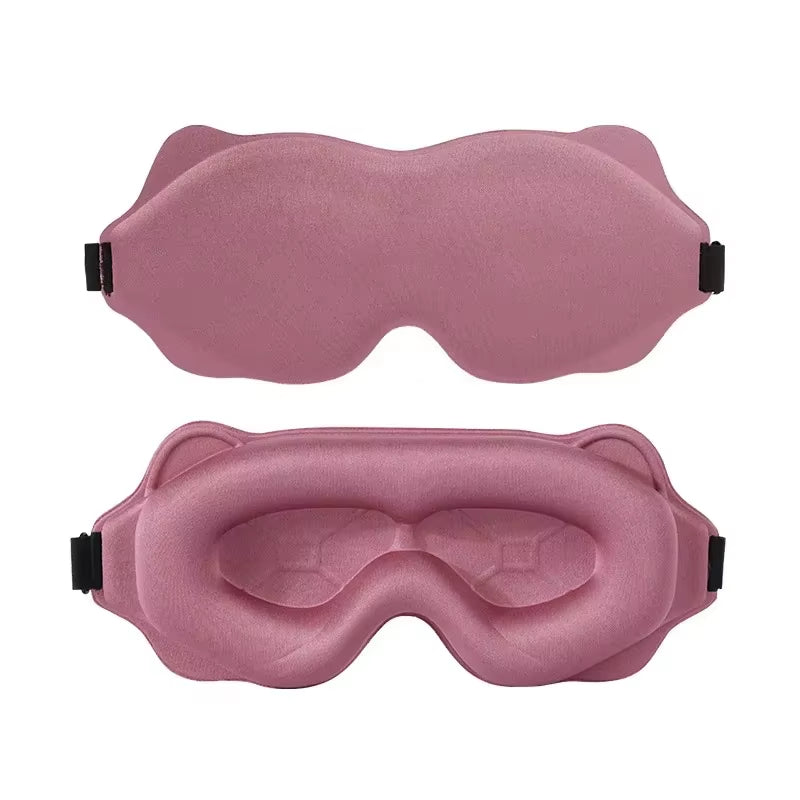 3D Sleeping Mask Memory Foam Block Out Light Sleep Mask Eye Shade Blindfold for Eye Sleep Masker Sleeping Aid Face Mask Eyepatch